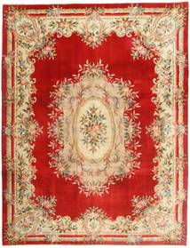 China 90 Line Tapijt 275X360 Echt Oosters Handgeknoopt Roestkleur/Donkerbeige Groot (Wol, China)