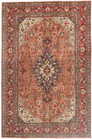 タブリーズ パティナ 絨毯 202X308 オリエンタル 手織り 茶/濃い茶色 (ウール, ペルシャ/イラン)