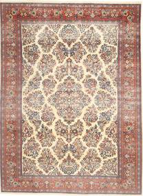 Sarouk Patina Rug 200X280 Authentic
 Oriental Handknotted Light Brown/Light Pink (Wool, Persia/Iran)