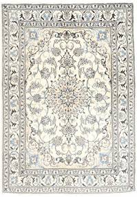 Nain 러그 145X205 정품
 오리엔탈 수제 베이지/라이트 그레이 (울, 페르시아/이란)