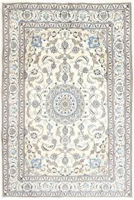 Nain 러그 203X300 정품
 오리엔탈 수제 베이지/라이트 그레이 (울, 페르시아/이란)