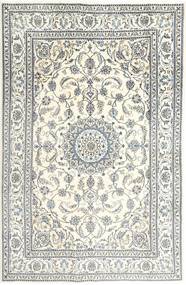 Nain Tappeto 197X303 Orientale Fatto A Mano Beige/Grigio Chiaro (Lana, Persia/Iran)