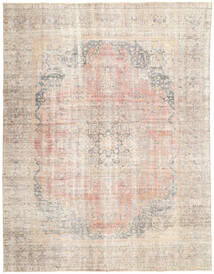 Colored Vintage Rug 280X372 Authentic Modern Handknotted Light Grey/Beige/White/Creme Large (Wool, Persia/Iran)