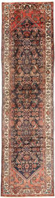 Hamadan Teppe 102X406 Ekte Orientalsk Håndknyttet Teppeløpere Lysbrun/Mørk Brun (Ull, Persia/Iran)