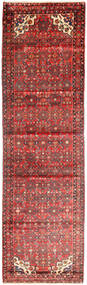 Hosseinabad Tapete 115X413 Oriental Feito A Mão Tapete Passadeira Vermelho Escuro/Luz Rosa (Lã, Pérsia/Irão)