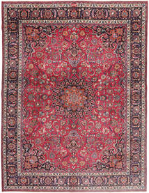 Mashad Patina Rug 300X393 Authentic
 Oriental Handknotted Dark Purple/Light Purple Large (Wool, Persia/Iran)