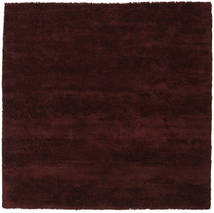 New York - Wine Tapete 250X250 Moderno Quadrado Castanho Escuro Grande (Lã, Índia)