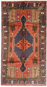 Koliai Tapete 153X288 Oriental Feito A Mão Castanho Claro/Azul Escuro/Castanho Alaranjado (Lã, Pérsia/Irão)