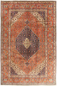 Tabriz 러그 195X303 정품
 오리엔탈 수제 라이트 브라운/브라운 (울, 페르시아/이란)