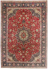 タブリーズ パティナ 絨毯 200X290 オリエンタル 手織り 深紅色の/濃い茶色 (ウール, ペルシャ/イラン)