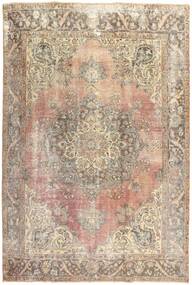 Colored Vintage Rug 210X303 Authentic Modern Handknotted Light Grey/Beige (Wool, Persia/Iran)