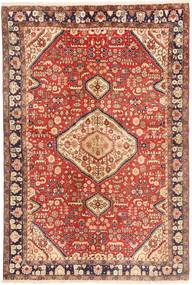 Jozan Tæppe 135X202 Ægte Orientalsk Håndknyttet Rust/Lysebrun (Uld, Persien/Iran)