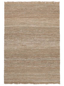 Sahara Jute Tæppe 200X300 Ægte Moderne Håndvævet Lysebrun ( Indien)
