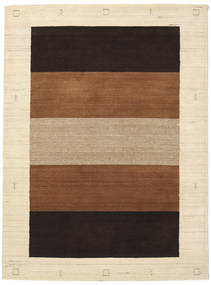 Gabbeh Indo Matto 164X222 Moderni Käsinsolmittu Beige/Ruskea/Musta (Villa, Intia)