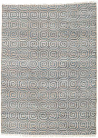 Thar Jute Teppich
 170X240 Echter Moderner Handgewebter Hellgrau/Dunkelgrau ( Indien)