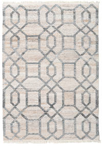 Tracy Szőnyeg 140X200 Modern Kézi Szövésű Világosszürke/Bézs/Krém ( India)