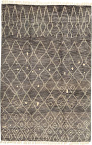 Barchi/Moroccan Berber - Pakistan Rug 203X303 Authentic
 Modern Handknotted Light Brown/Dark Brown (Wool, Pakistan)
