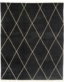 Barchi/Moroccan Berber - Pakistan Sag 244X305 Autentični
 Moderni Ručno Uzlan Crna (Vuna, Pakistan)