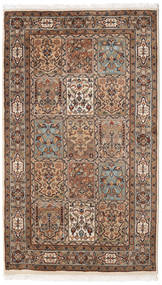 Bakhtiari Indo Tapete 93X165 Oriental Feito A Mão Castanho/Castanho Claro (Lã, Índia)