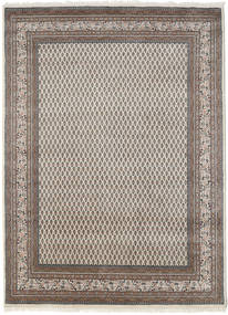 Mir Indo 러그 202X305 정품
 오리엔탈 수제 라이트 브라운/다크 그레이 (울, 인도)