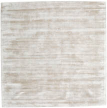 Tribeca - Warm Beige Rug 250X250 Modern Square Light Grey Large ( India)