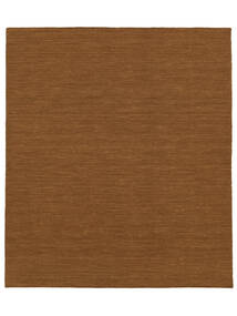 Kilim Loom - Brown Rug 250X300 Authentic
 Modern Handwoven Brown Large (Wool, India)
