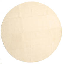 Handloom - Secondary Rug Ø 300 Modern Round Beige/Yellow Large (Wool, India)