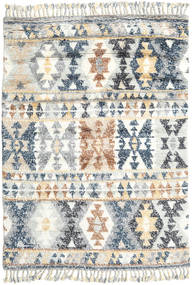 Märta - Azul Alfombra 160X230 Moderna Hecha A Mano Gris Claro/Beige (Lana, India)