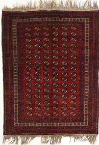Afghan Khal Mohammadi Rug 134X180 Authentic
 Oriental Handknotted Dark Red (Wool, Afghanistan)