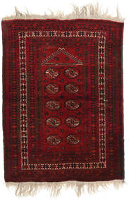 Afghan Khal Mohammadi Rug 91X126 Authentic
 Oriental Handknotted Dark Red (Wool, Afghanistan)