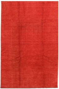 Handloom Fringes Rug 200X300 Modern Rust Red/Orange (Wool, India)
