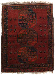Afghan Khal Mohammadi Rug 106X137 Authentic
 Oriental Handknotted Dark Red (Wool, Afghanistan)