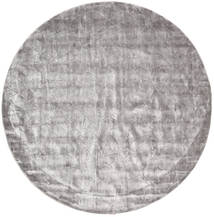 Crystal - Soft Grey Rug Ø 250 Modern Round Dark Grey/Light Grey Large ( India)