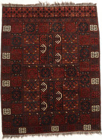 Afghan Khal Mohammadi Rug 114X143 Authentic
 Oriental Handknotted Dark Red (Wool, Afghanistan)