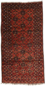 Afghan Khal Mohammadi Rug 105X205 Authentic
 Oriental Handknotted Dark Red/Dark Brown (Wool, Afghanistan)