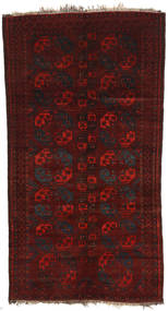 Afghan Khal Mohammadi Rug 160X301 Authentic
 Oriental Handknotted Dark Brown/Dark Red (Wool, Afghanistan)