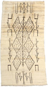 Barchi/Moroccan Berber - Afganistan Matto 173X334 Moderni Käsinsolmittu Beige/Vaaleanruskea (Villa, Afganistan)