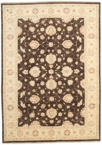 Ziegler Ariana Tapete 175X232 Oriental Feito A Mão Bege Escuro/Castanho (Lã, Afeganistão)