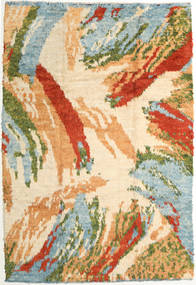 Barchi/Moroccan Berber - Afganistan Sag 199X289 Autentični
 Moderni Ručno Uzlan Žuta/Narančasta (Vuna, Afganistan)