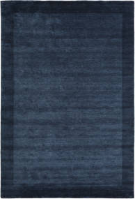 Tapis Handloom Frame - Bleu foncé CVD22174