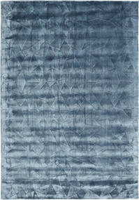 Crystal - Steel Blue Tapete 160X230 Moderno Azul Escuro/Azul Claro ( Índia)