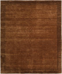 Handloom Frame - Braon Sag 250X300 Moderni Smeđa Veliki (Vuna, Indija)