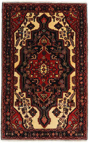 Hamadan Alfombra 154X247 Oriental Hecha A Mano Rojo Oscuro/Marrón Claro (Lana, Persia/Irán)