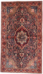 Jozan Tæppe 128X224 Ægte Orientalsk Håndknyttet Mørkegrøn/Rust (Uld, Persien/Iran)