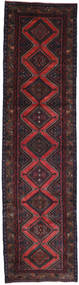 Hamadan Tapis 80X308 D'orient Fait Main Tapis Couloir Rouge Foncé (Laine, Perse/Iran)