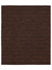 Kilim Loom - Dark Brown Rug 250X300 Authentic
 Modern Handwoven Dark Brown Large (Wool, India)