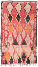 Berber Moroccan - Beni Ourain Sag 164X286 Autentični
 Moderni Ručno Uzlan Svjetloružičasta/Tamna Bež (Vuna, Maroko)