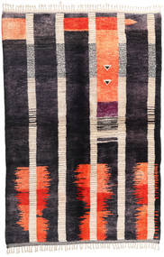 Berber Moroccan - Mid Atlas Rug 172X260 Authentic
 Modern Handknotted Dark Purple/Pink (Wool, Morocco)