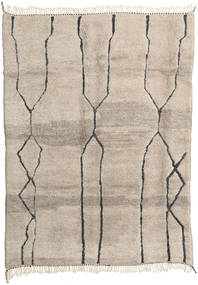 Berber Moroccan - Beni Ourain Sag 214X294 Autentični
 Moderni Ručno Uzlan Svjetlosmeđa (Vuna, Maroko)