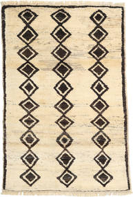 Barchi/Moroccan Berber - Afganistan Matto 114X173 Moderni Käsinsolmittu Beige/Tummanharmaa (Villa, Afganistan)